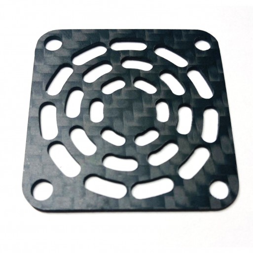 Protector ventilador 40x40 carbono