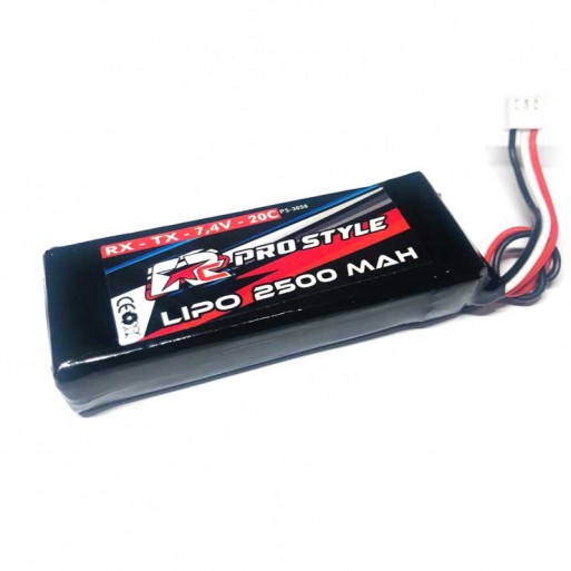 Bateria Lipo RX 2500MAH RECEPTOR...