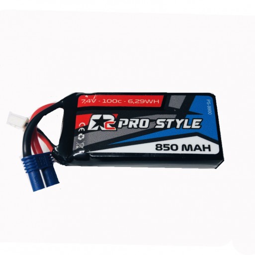 Lipo Rc Prostyle 850 7,4v 100C  Losi...