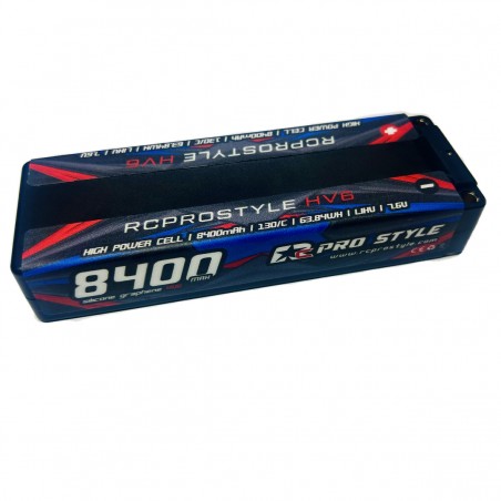 Lipo Rc Prostyle 8400 Red Series