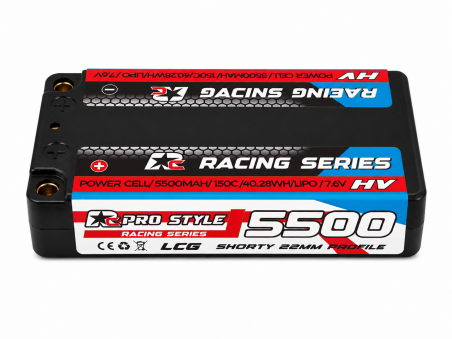 Lipo Rc Prostyle Shorty LCG 5500